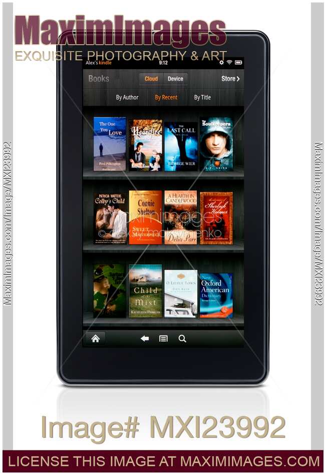 Stock photo Amazon Kindle Fire ebook reader MaximImages