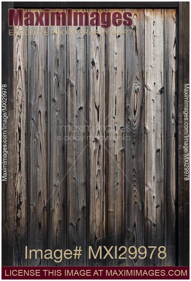 Photo of Rustic dark texure of faded burnt Japanese cedar 