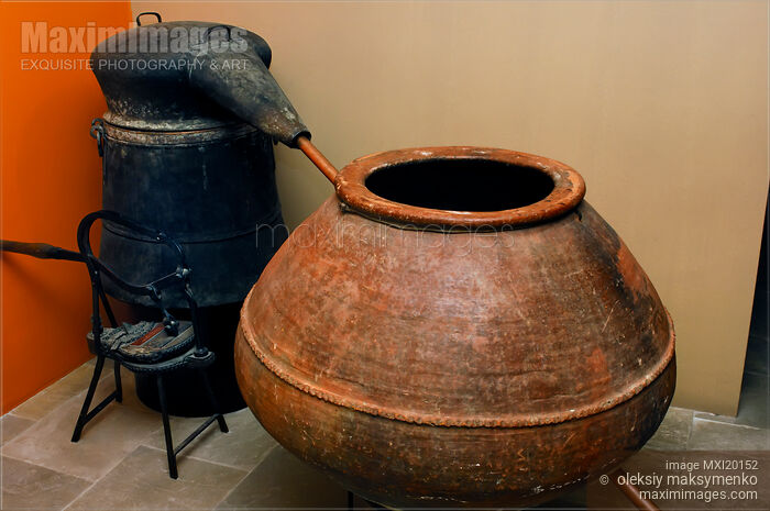Traditional Wine Distiller in Cyprus Stock photo of Traditional Wine Distiller in Cyprus Buy commercial use license at MaximImages