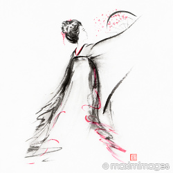 Stock photo collection: Sumi-e Paintings Zen Wall Art Prints