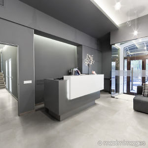 High-end architecture photo retouching example