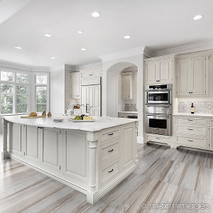 High-end architecture photo retouching example