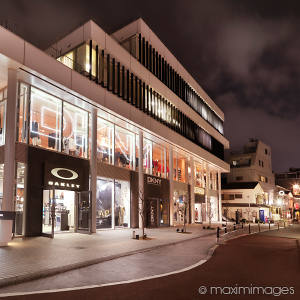 High-end architecture photo retouching example