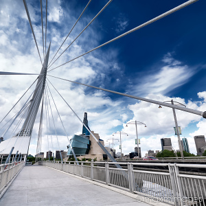High-end architecture photo retouching example