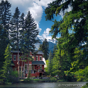 High-end architecture photo retouching example