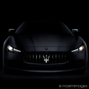 High-end auto photo retouching example