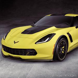 High-end auto photo retouching example