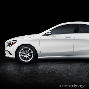 High-end auto photo retouching example