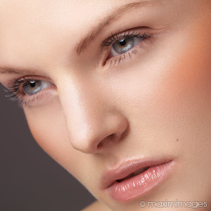 High-end beauty photo retouching example