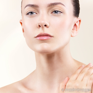 High-end beauty photo retouching example