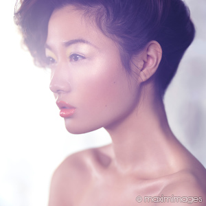 High-end beauty photo retouching example