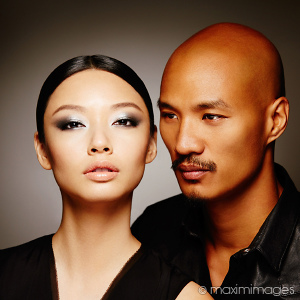 High-end beauty photo retouching example