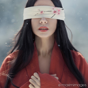 High-end beauty photo retouching example