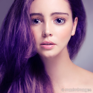 High-end beauty photo retouching example