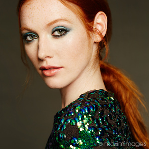 High-end beauty photo retouching example