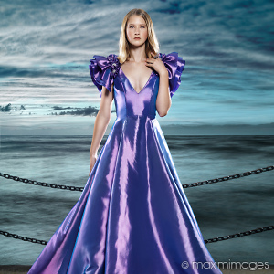 High-end fashion photo retouching example