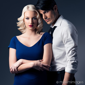 High-end fashion photo retouching example