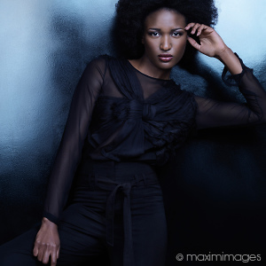 High-end fashion photo retouching example