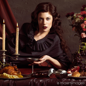 High-end fashion photo retouching example