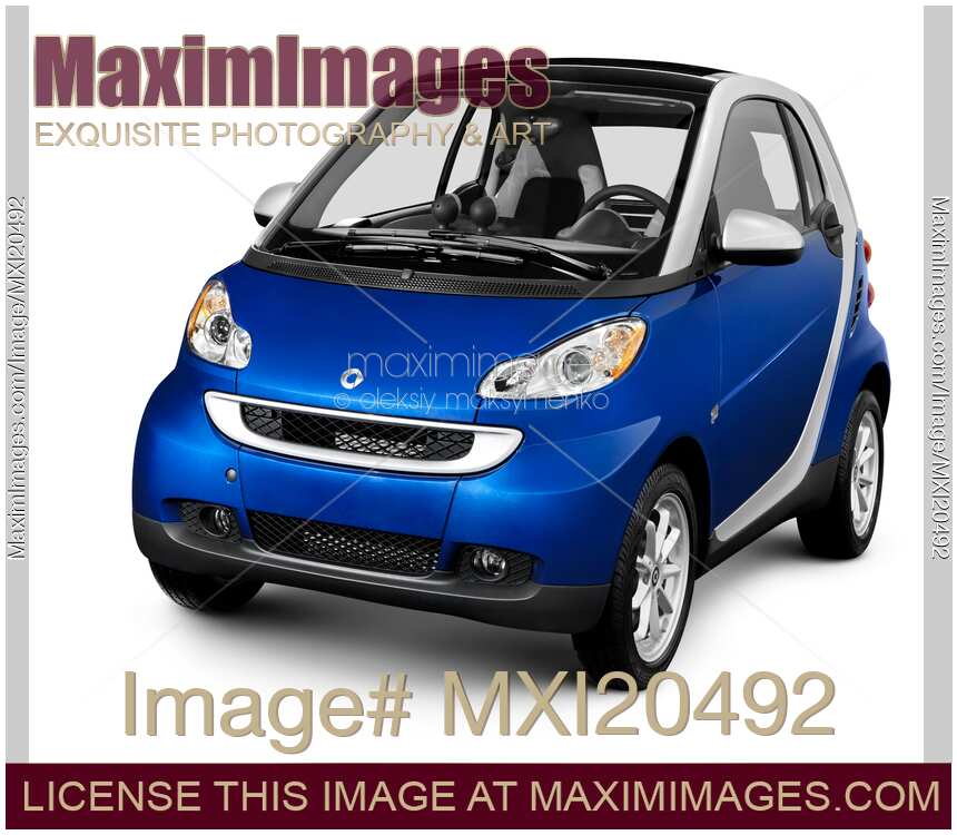 2008 Blue Smart Fortwo City Car