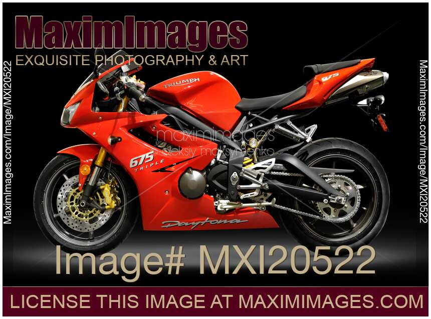 2008 Triumph Daytona 675 supersport motorbike