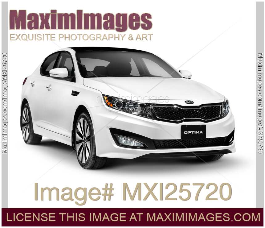 2013 Kia Optima isolated car