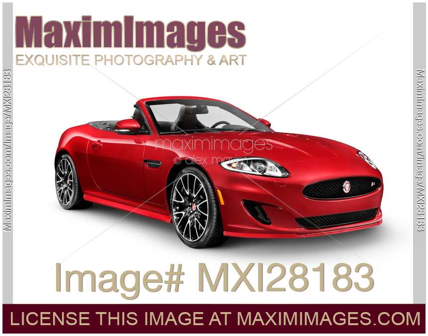 2014 Jaguar XKR convertible sports car