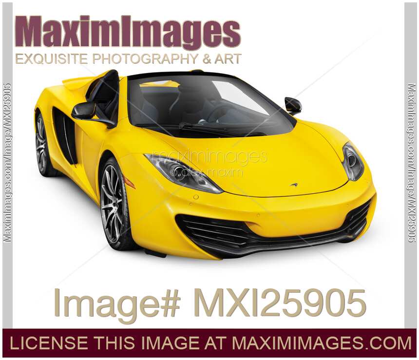 2014 McLaren MP4-12C Convertible sports car