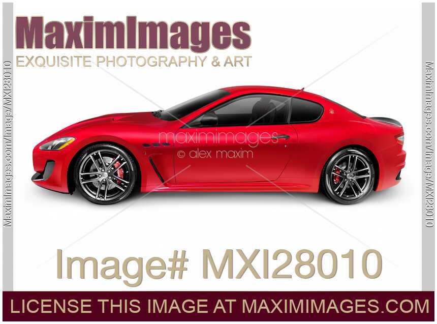 2015 Maserati GranTurismo MC Centennial Edition luxury car side view