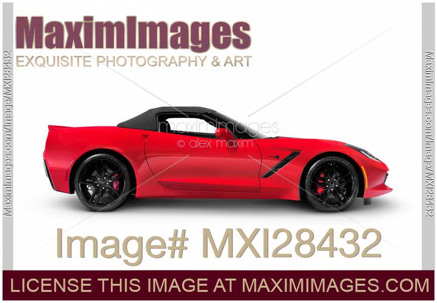 2016 Chevrolet Corvette Stingray Z51 Convertible Side view