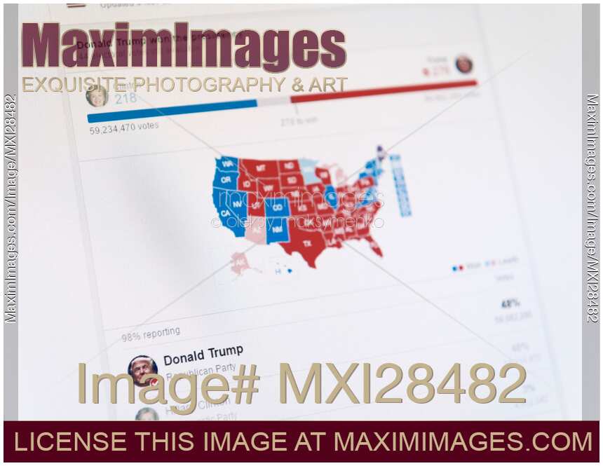 2016 US Presidential elections results