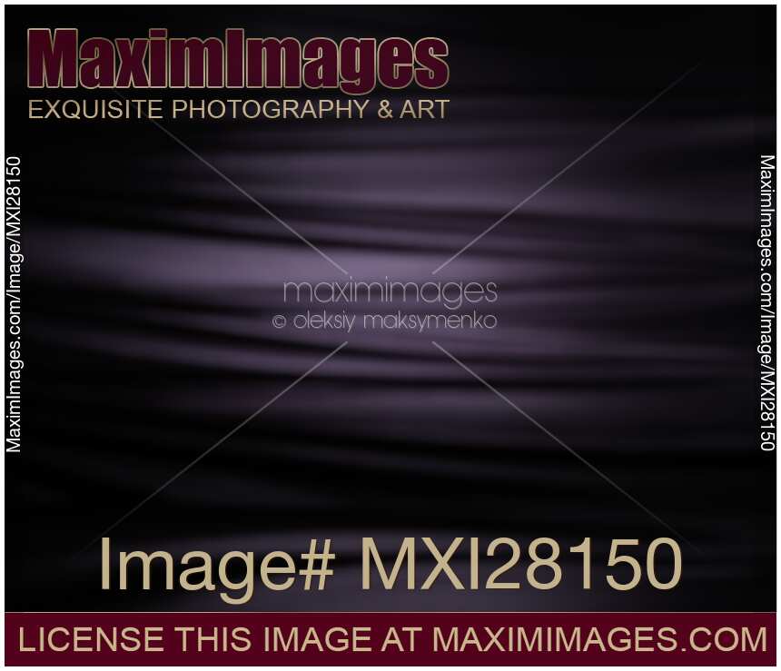 Abstract black fabric folds background texture