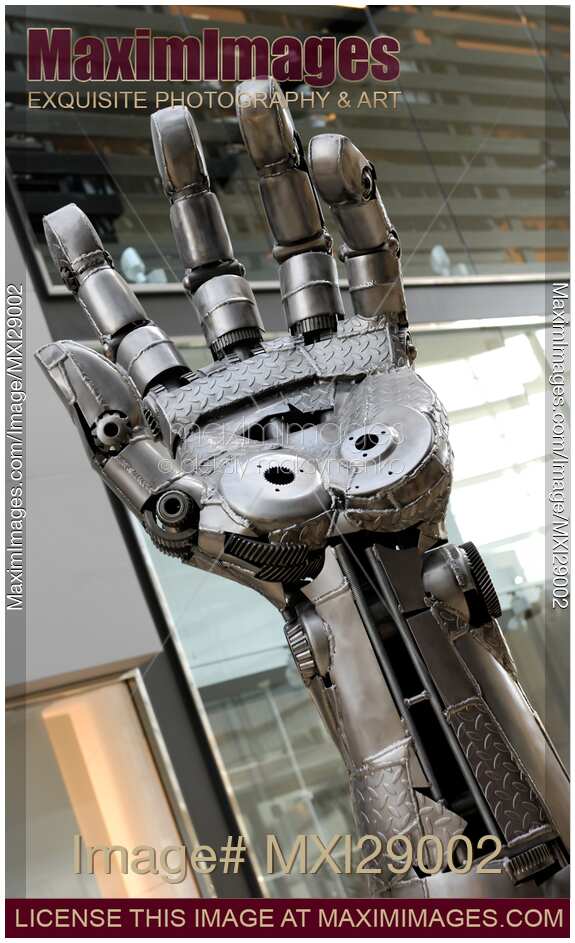 Abstract High-tech Sculpture