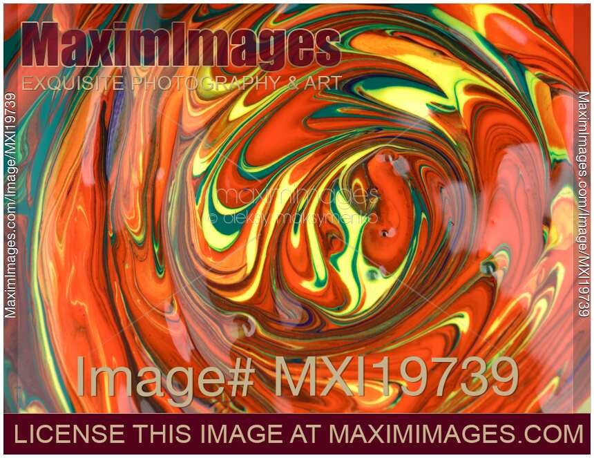 Abstract Smeared Paint