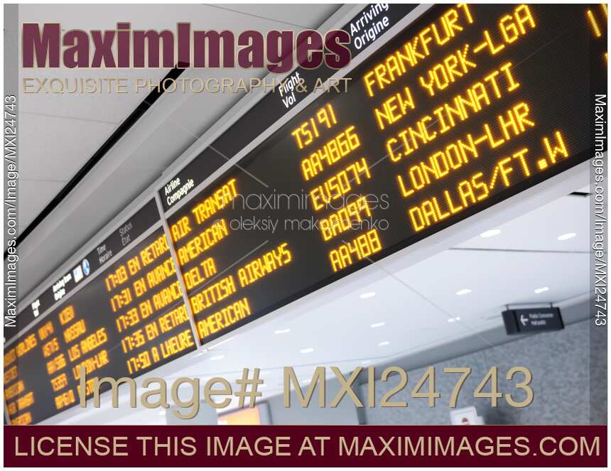 Airport Arrivals Board