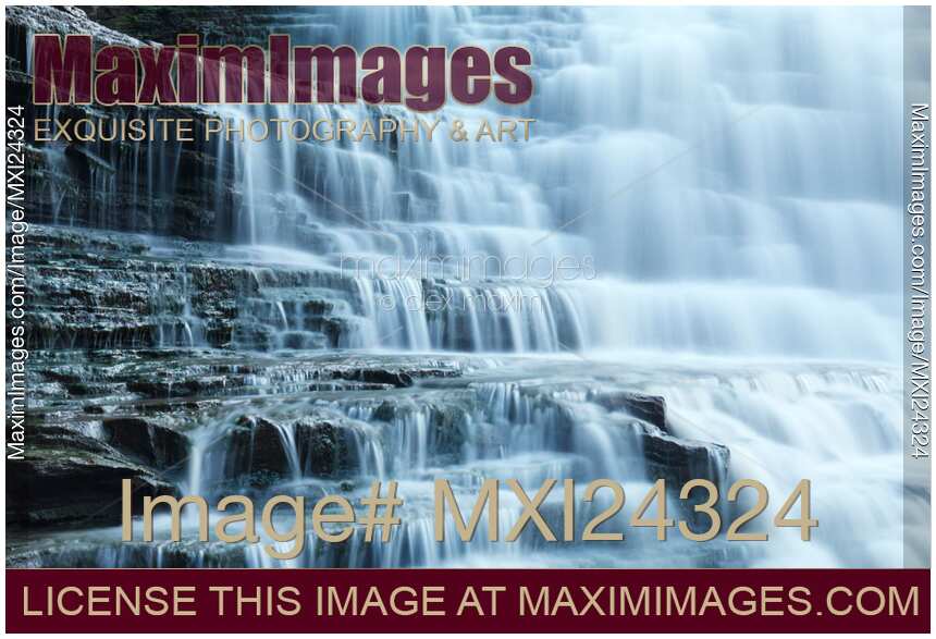Albion Falls, beautiful cascade waterfall in Ontario Canada