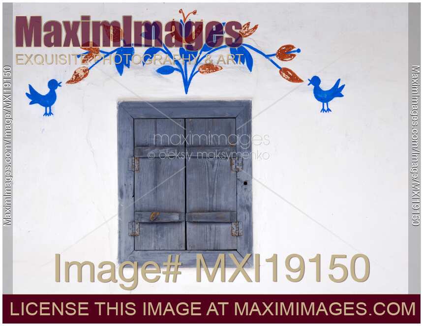Ancient Country House Window