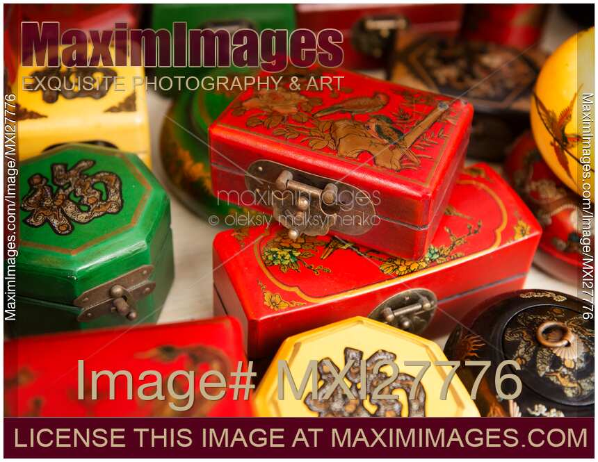 Antique jewelry boxes