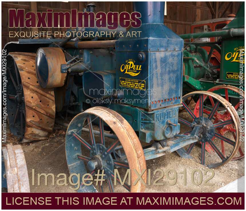 Antique Oil Pull Tractor