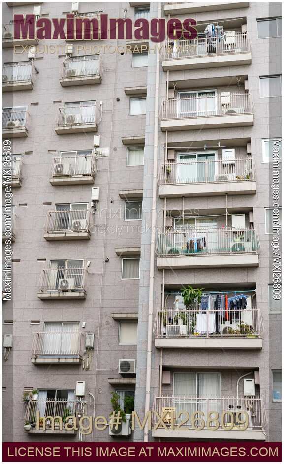 Apartment building in Tokyo