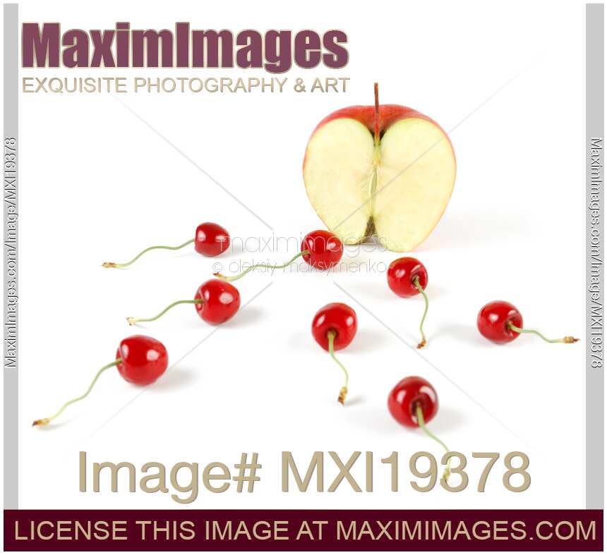 Apple and Cherries insemination concept