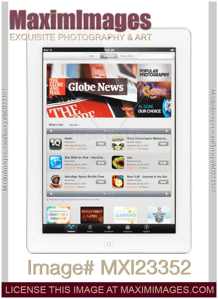 Apple iPad 2 Tablet Computer App Store
