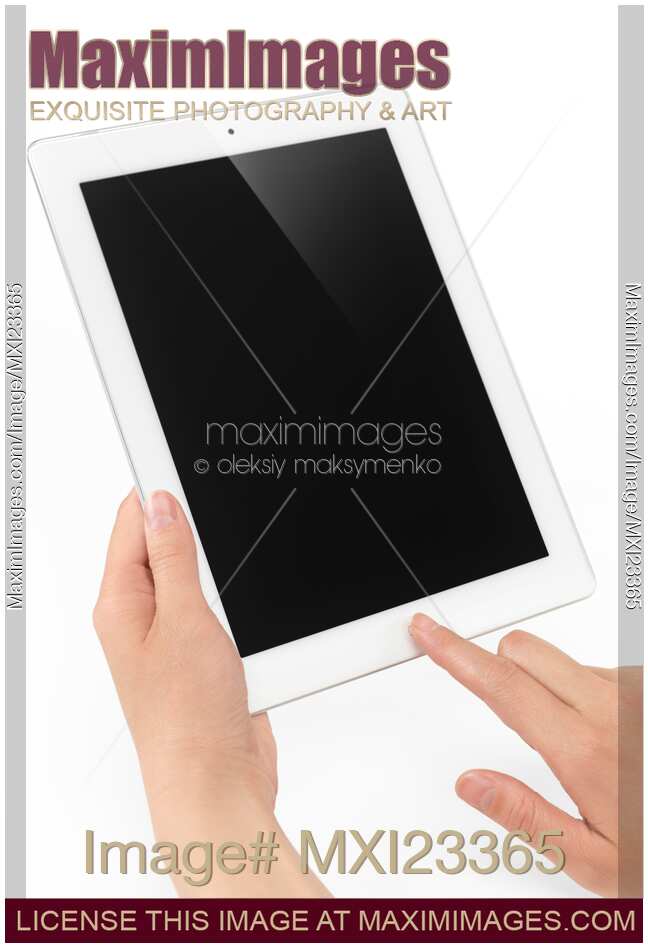 Apple iPad 2 Tablet Computer in Hands