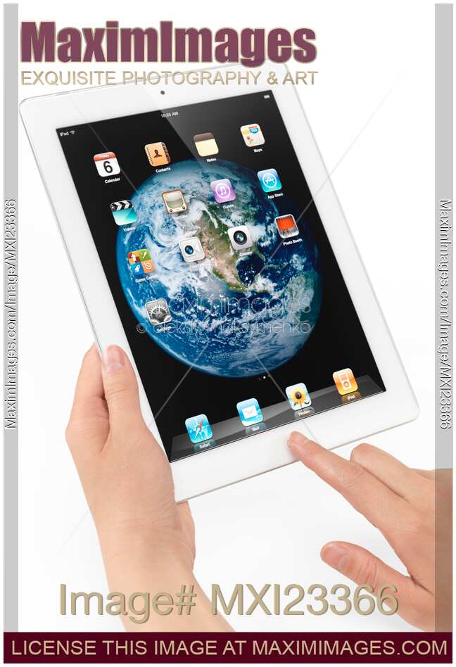 Apple iPad 2 Tablet Computer in Hands