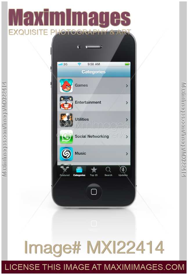 Apple iPhone 4 Smartphone App Store