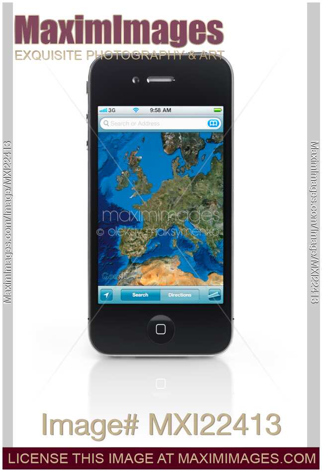 Apple iPhone 4 Smartphone Google Maps