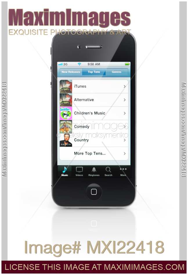 Apple iPhone 4 Smartphone iTunes Store