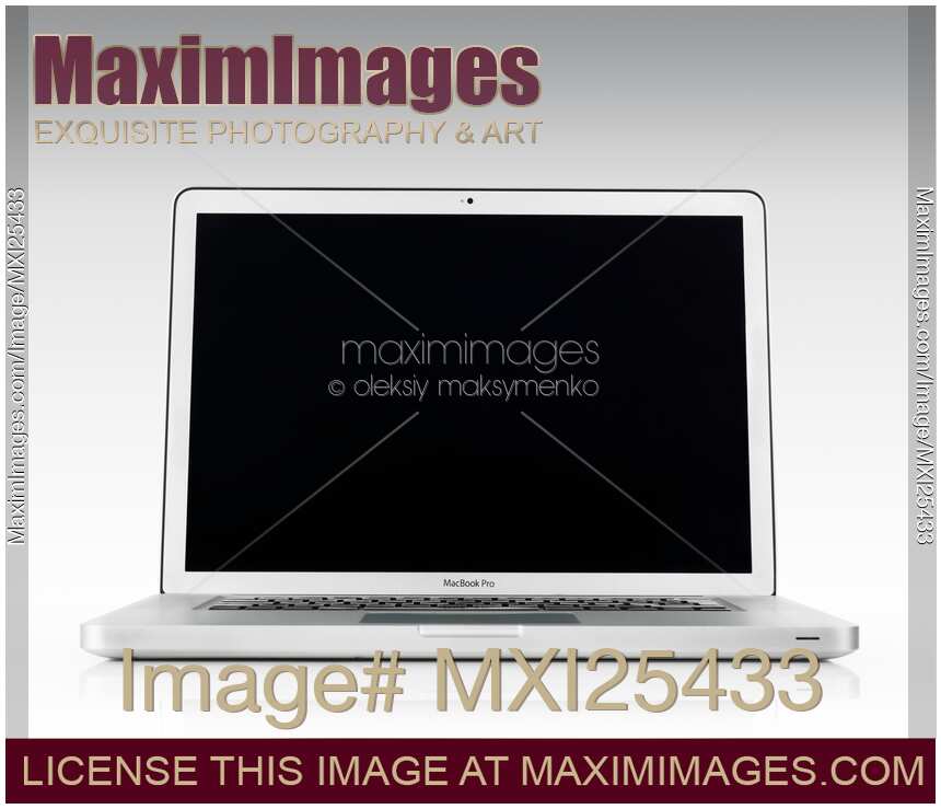 Apple Macbook Pro laptop isolated on white