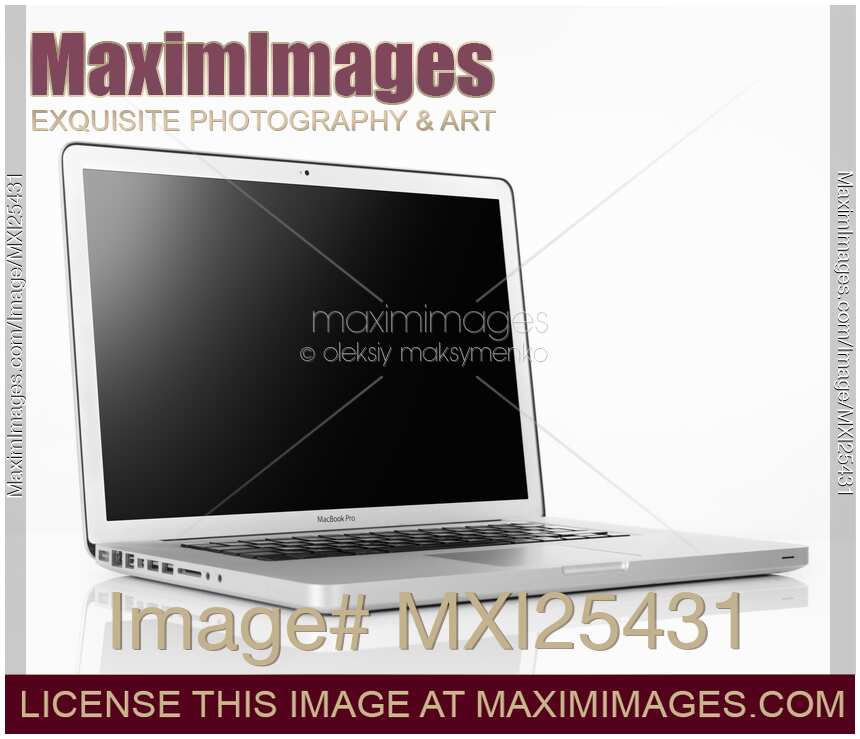 Apple Macbook Pro laptop on white