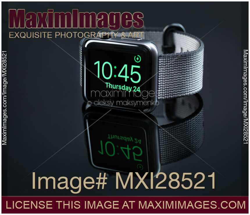 Apple Watch smartwatch on black